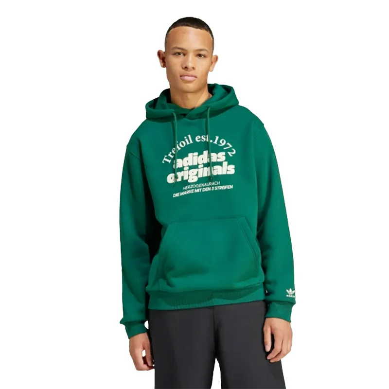 Толстовка Adidas GRF, зеленый, арт. ADIS1412