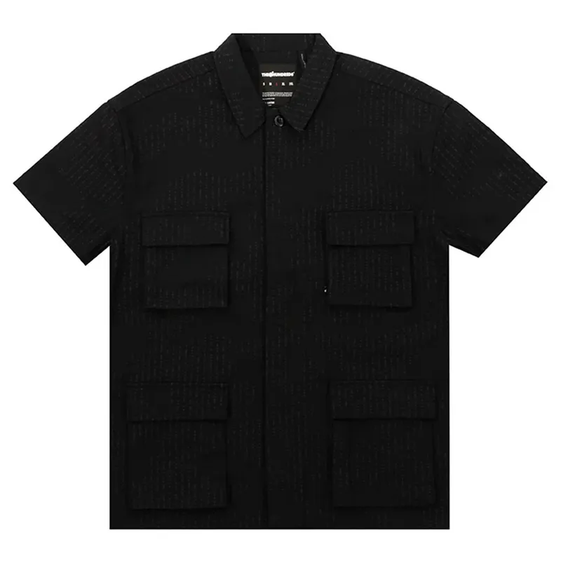 Рубашка The Hundreds BDU Woven, черный, арт. HNT24P208006