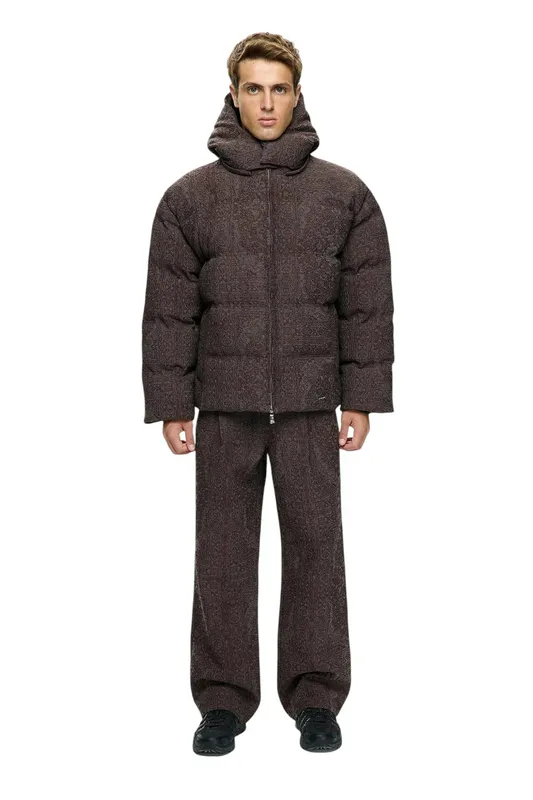 Куртка Les Benjamins, коричневый, арт. LB25FWCLAMUCA