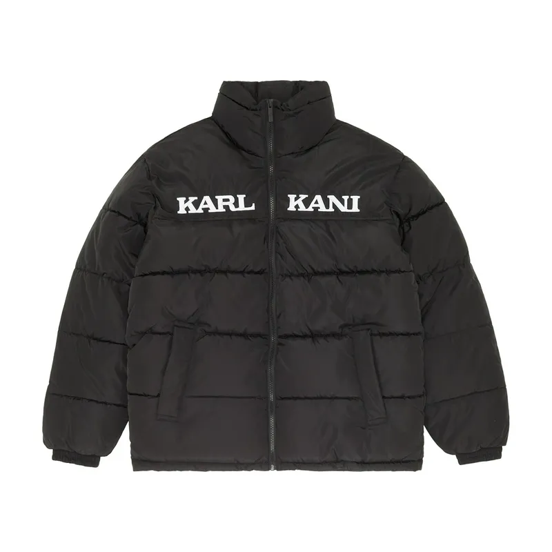 Куртка Karl Kani Retro Essential Puffer, черный, арт. KKKMJK01200101