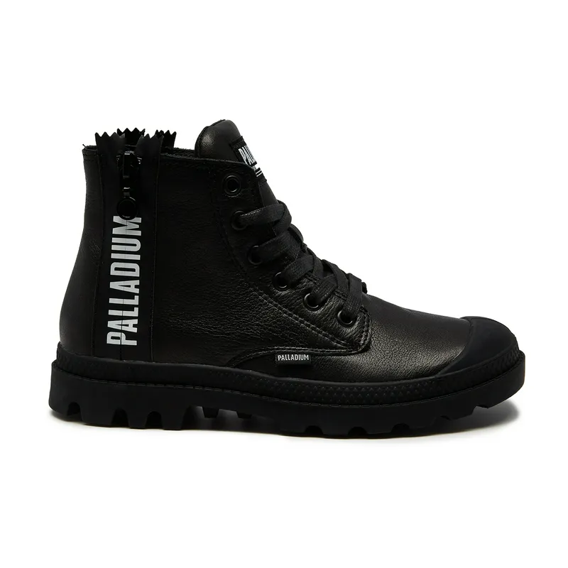 Ботинки Palladium Pampa UBN Zips, черный, арт. PL96857