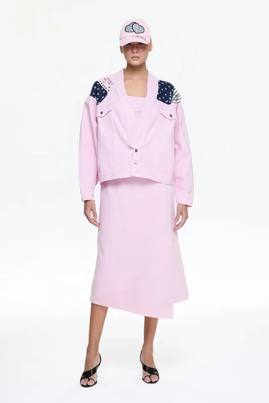 Куртка Les Benjamins, розовый, арт. LB25SSUNLFUJC