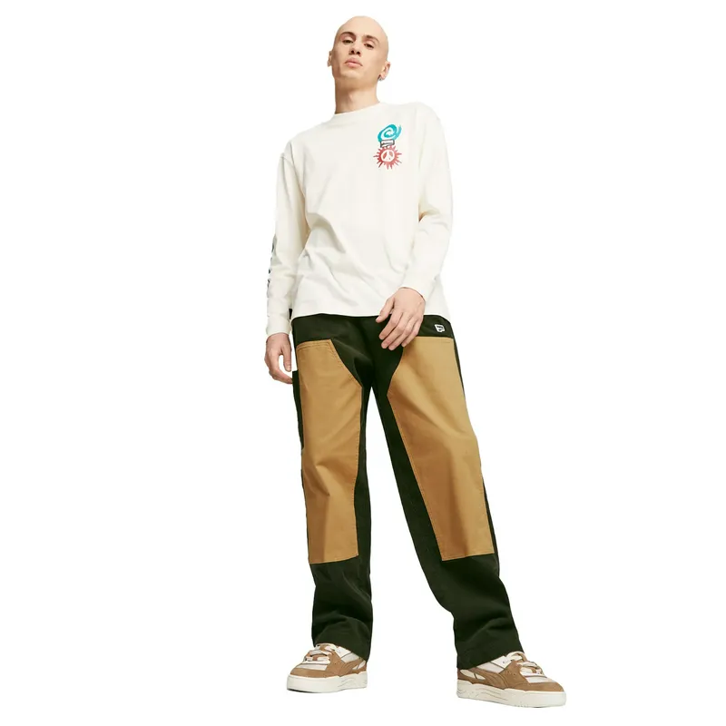 Брюки Puma DOWNTOWN Corduroy, зеленый, арт. PM621289