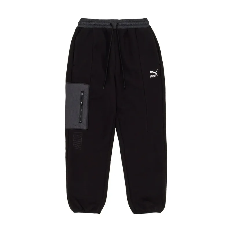 Спортивные штаны Puma SWxP Polar Fleece, черный, арт. PM535667