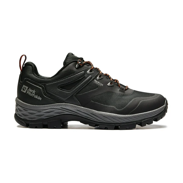 Кроссовки Jack Wolfskin Rebellion Guide Texapore Low, черный, арт. JW4053761
