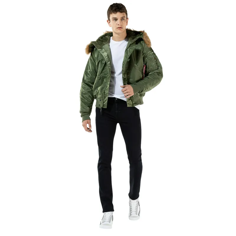 Куртка Alpha Industries N-2B Short Waist Parka, зеленый, арт. AIMJN30000C1