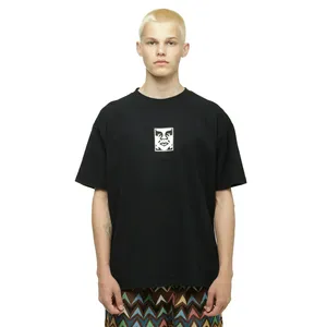 Футболка Obey Icon Heavyweight Tee, черный, арт. OB166913013
