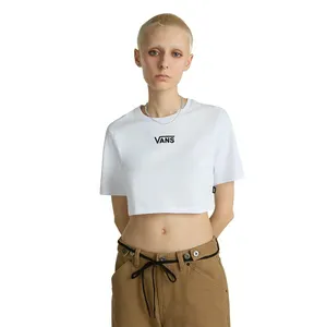 Футболка Vans Flying V Crew Crop II, белый, арт. VN000GFF