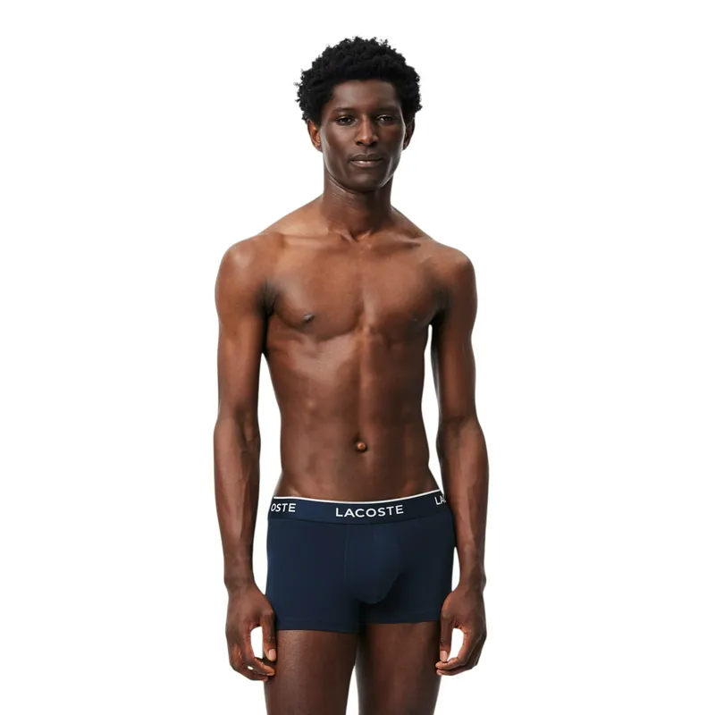 Мужские трусы-шорты Lacoste Trunk, синий, арт. 5H1297