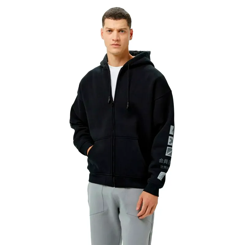 Толстовка United 4 Sherpa Full Zip, черный, арт. UN24SZM