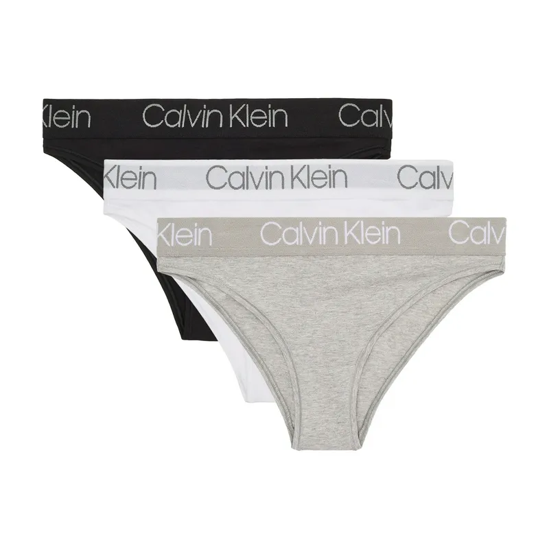 Трусы-танга Calvin Klein 3 Pack High Leg, разноцветный, арт. CK000QD3758E