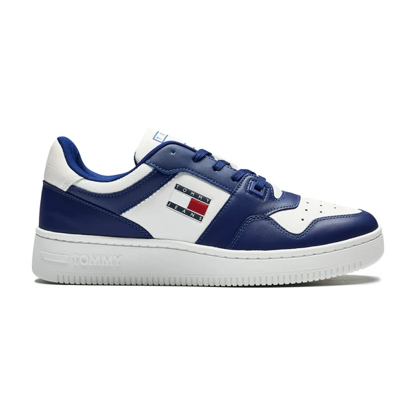 Кроссовки Tommy Jeans Colorblock Leather, синий, арт. TMEM0EM01215