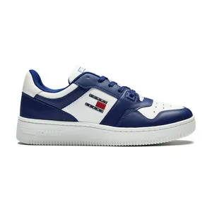Кроссовки Tommy Jeans Colorblock Leather, синий, арт. TMEM0EM01215