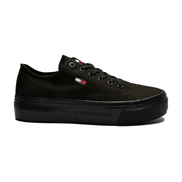 Кеды Tommy Jeans Flatform Vulcanised, черный, арт. TMEN0EN01371