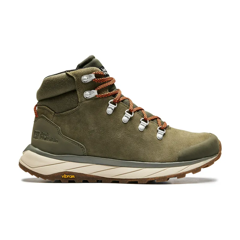 Ботинки Jack Wolfskin Terraventure Urban Mid, зеленый, арт. JW4053561