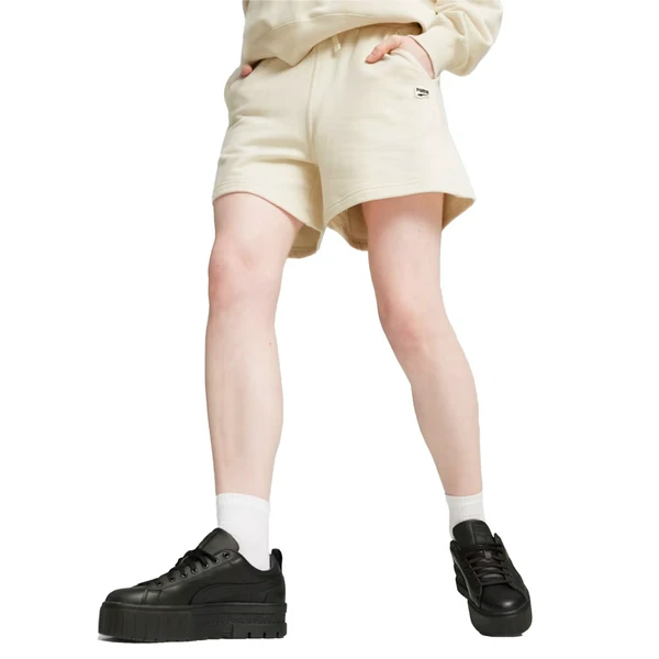 Шорты Puma DOWNTOWN High Waist, бежевый, арт. PM624355