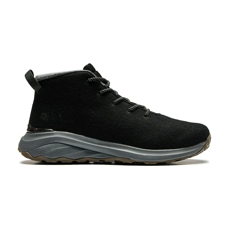 Ботинки Jack Wolfskin Campfire Wool Mid, черный, арт. JW4059951