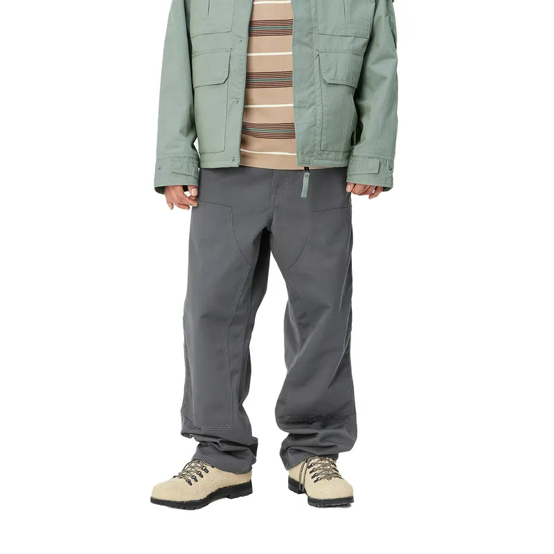 Брюки Carhartt WIP Double Knee, серый, арт. CTI032963