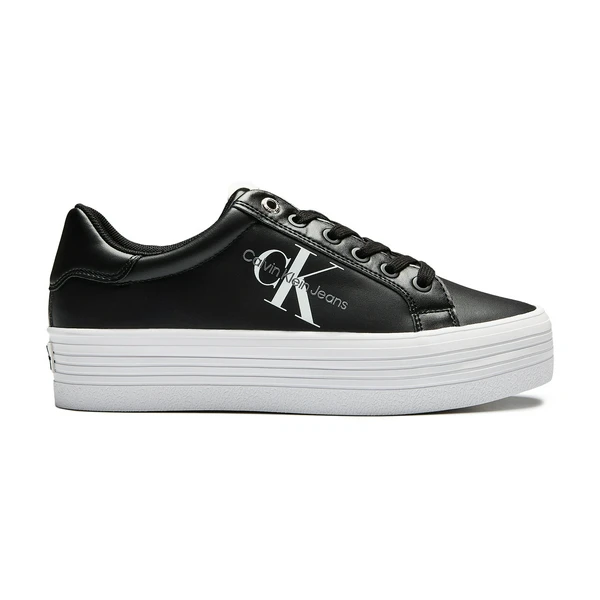 Кеды Calvin Klein Vulc Flatform Lace Up, черный, арт. CKYW0YW00847