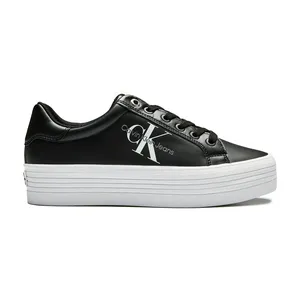 Кеды Calvin Klein Vulc Flatform Lace Up, черный, арт. CKYW0YW00847