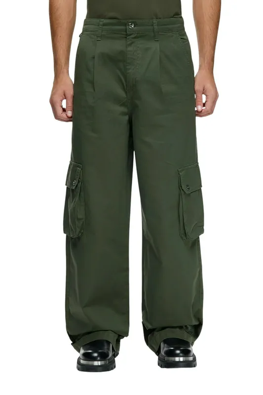 Брюки Les Benjamins Utility, хаки, арт. LB25FWCLAMUUP