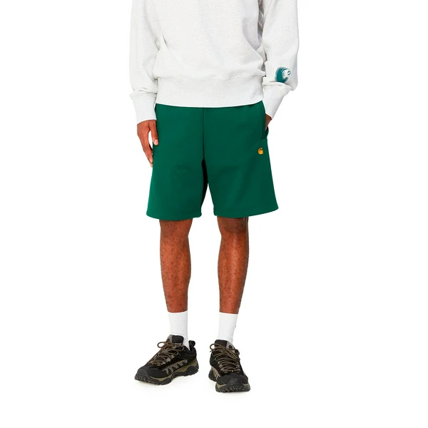 Шорты Carhartt WIP Chase Sweat Short, зеленый, арт. CTI033669
