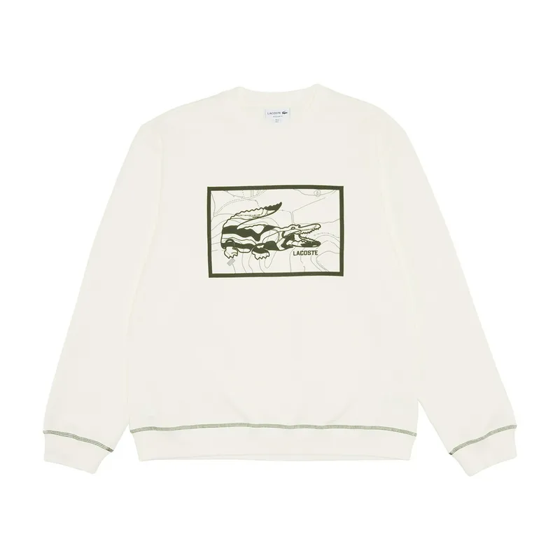 Толстовка Lacoste, белый, арт. SH2620