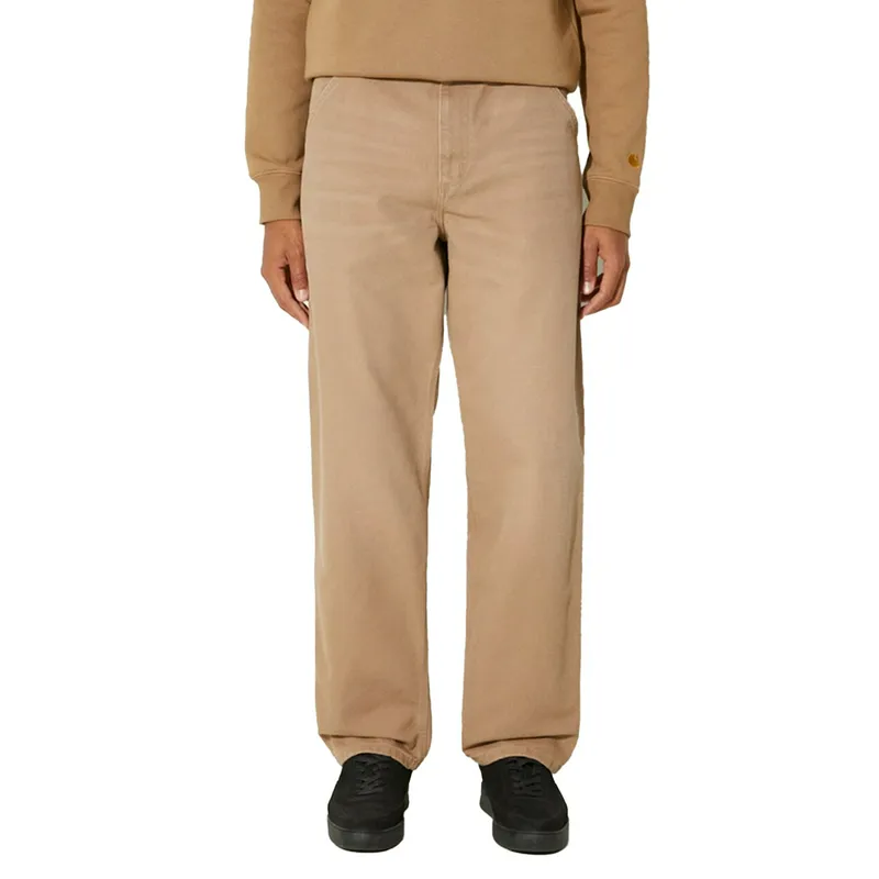 Брюки Carhartt WIP Single Knee Pant, коричневый, арт. CTI031497