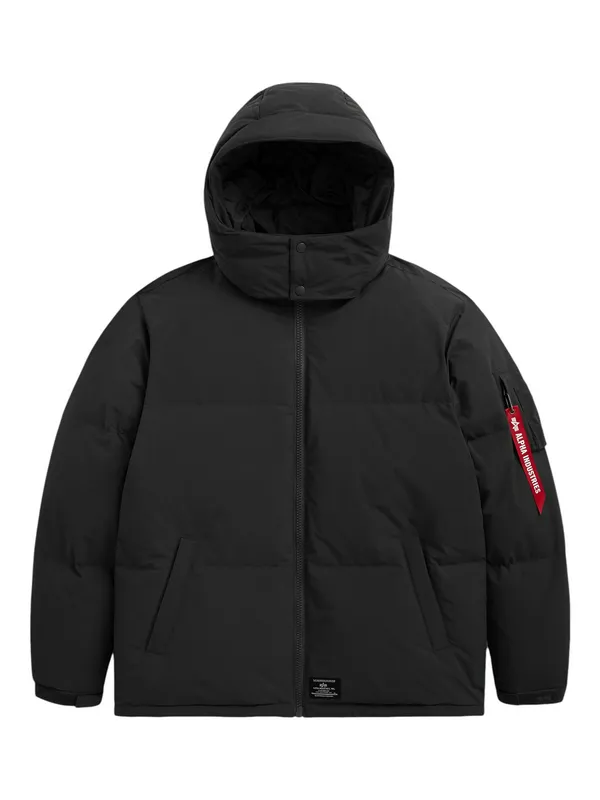 Куртка-пуховик Alpha Industries Puffer Parka, черный, арт. AIMJP55501C1