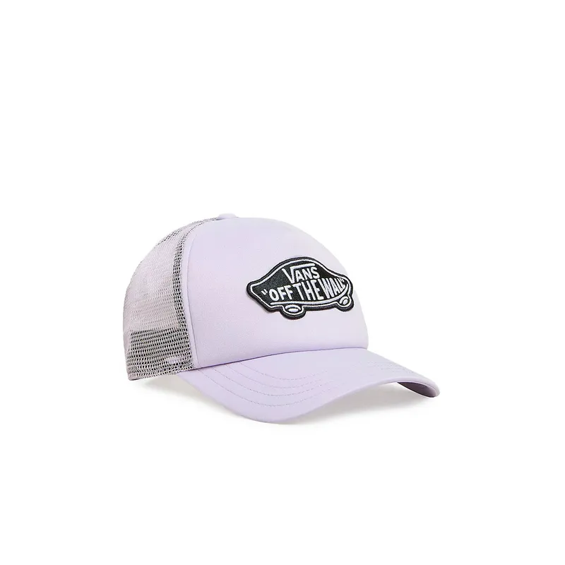Кепка Vans Classic Patch Curved Bill Trucker, белый, арт. VN00066X
