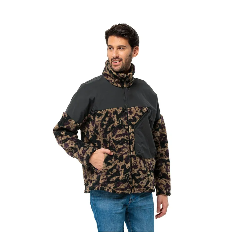 Куртка Jack Wolfskin Maarweg Print, коричневый, арт. JW1711231