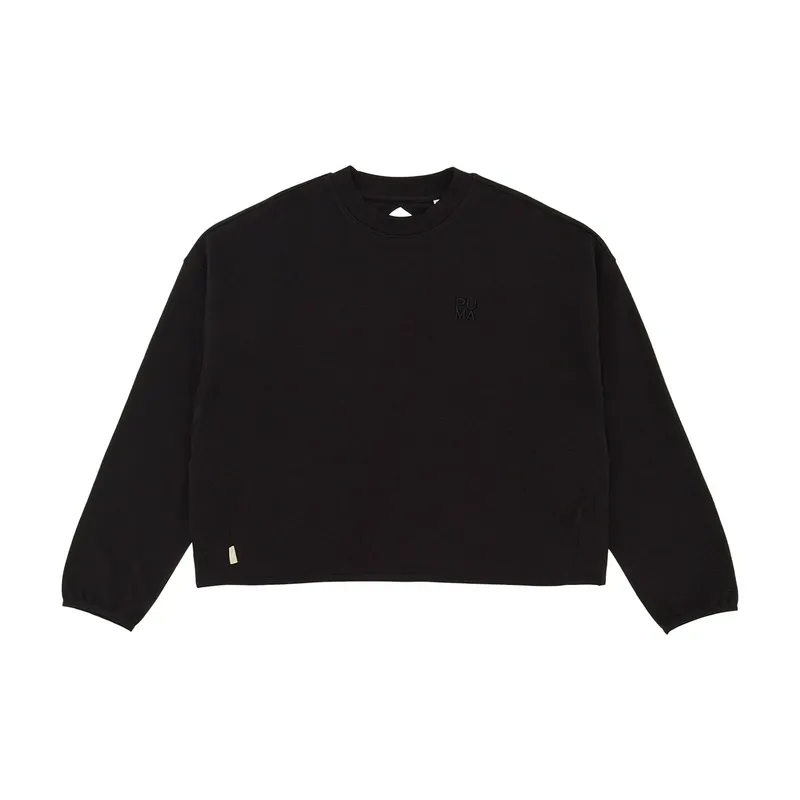 Толстовка Puma Infuse Mock Neck Crew, черный, арт. PM538353