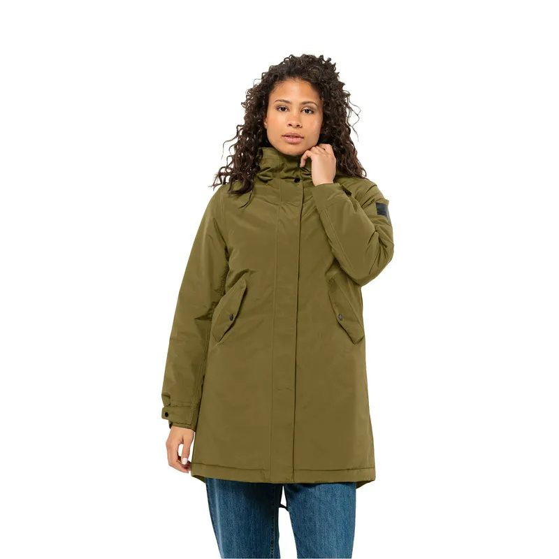 Парка Jack Wolfskin Talforst, хаки, арт. JW1116041