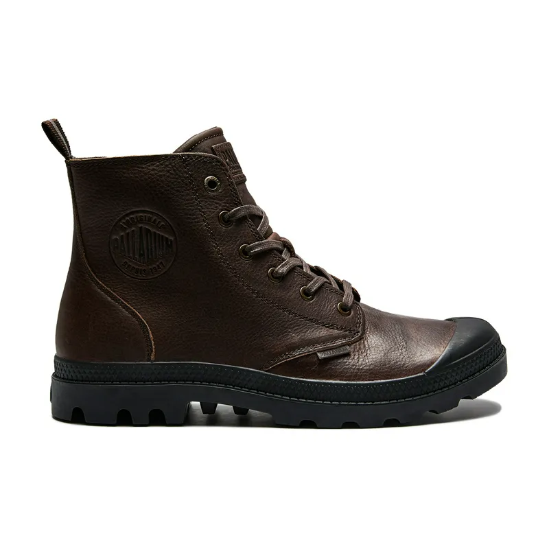 Ботинки Palladium Pampa Hi ZIP LTH, коричневый, арт. PL76888