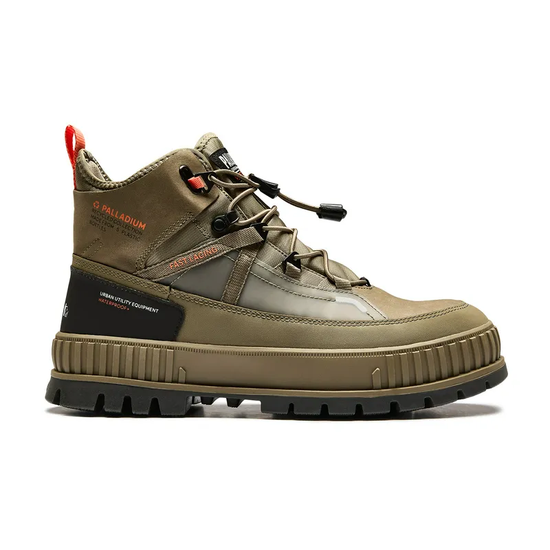 Ботинки Palladium Pallashock Travel, зеленый, арт. PL77989