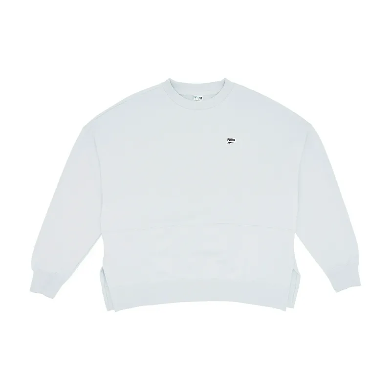 Толстовка Puma Downtown Crew, голубой, арт. PM533582