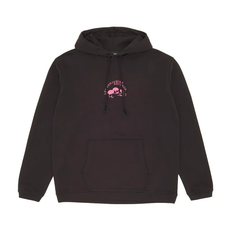 Толстовка Les Benjamins Hoodie 012, черный, арт. LB24FWEAPMUHD