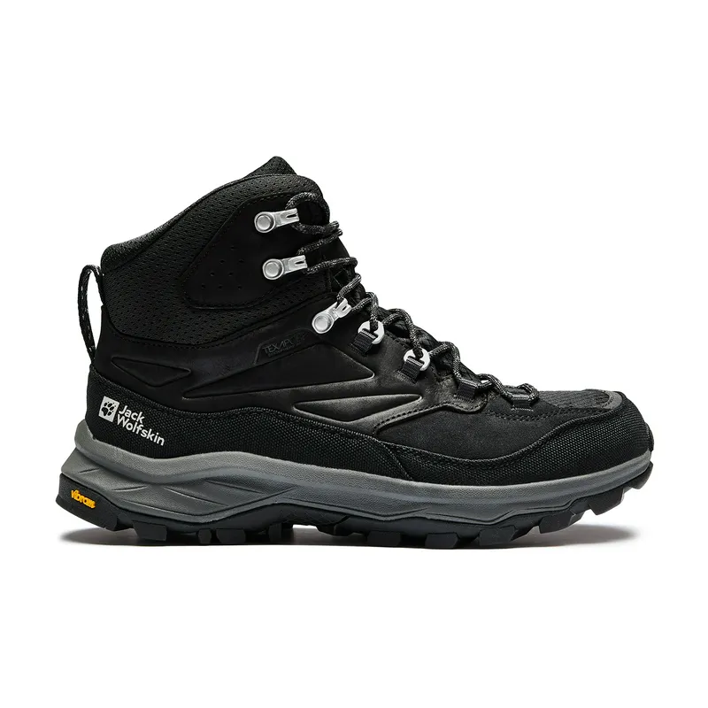 Ботинки Jack Wolfskin Cyrox Texapore Mid, черный, арт. JW4064301
