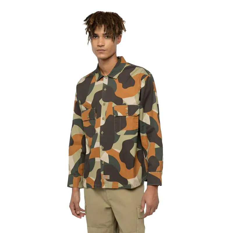 Рубашка Dickies Camo Canvas, разноцветный, арт. DK0A864U