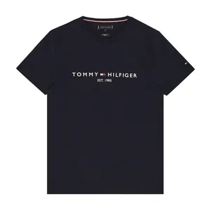 Футболка Tommy Hilfiger Core Tommy Logo Tee, черный, арт. TMMW0MW11465