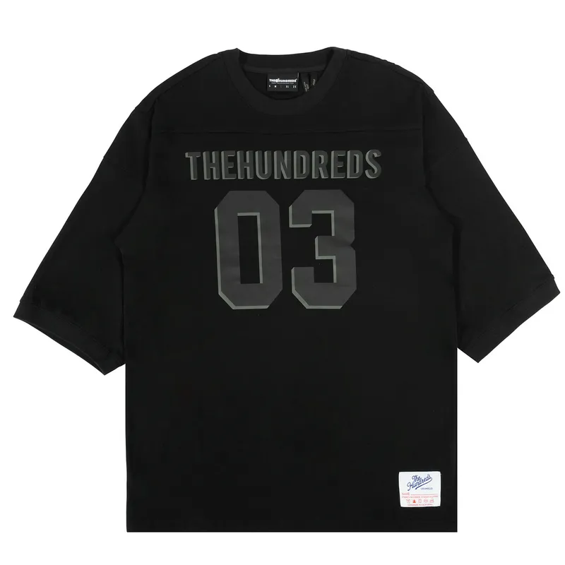 Футболка с рукавом 3/4 The Hundreds Blitz, черный, арт. HNT23F209004