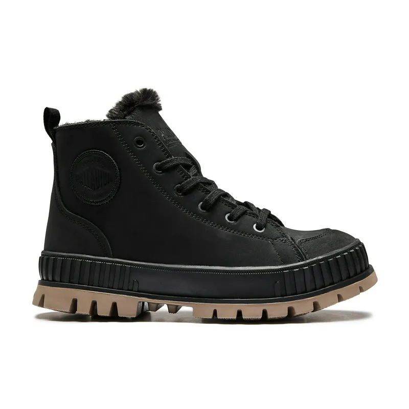 Ботинки Palladium Shock Lth Zip Warm, черный, арт. PL74439