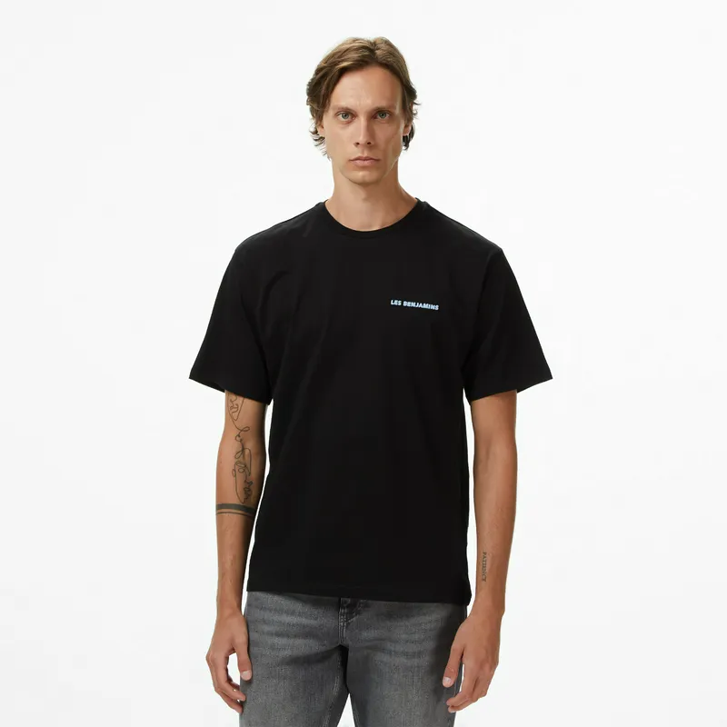Футболка Les Benjamins Relaxed Tee 030, черный, арт. LB25FWTURMUTS