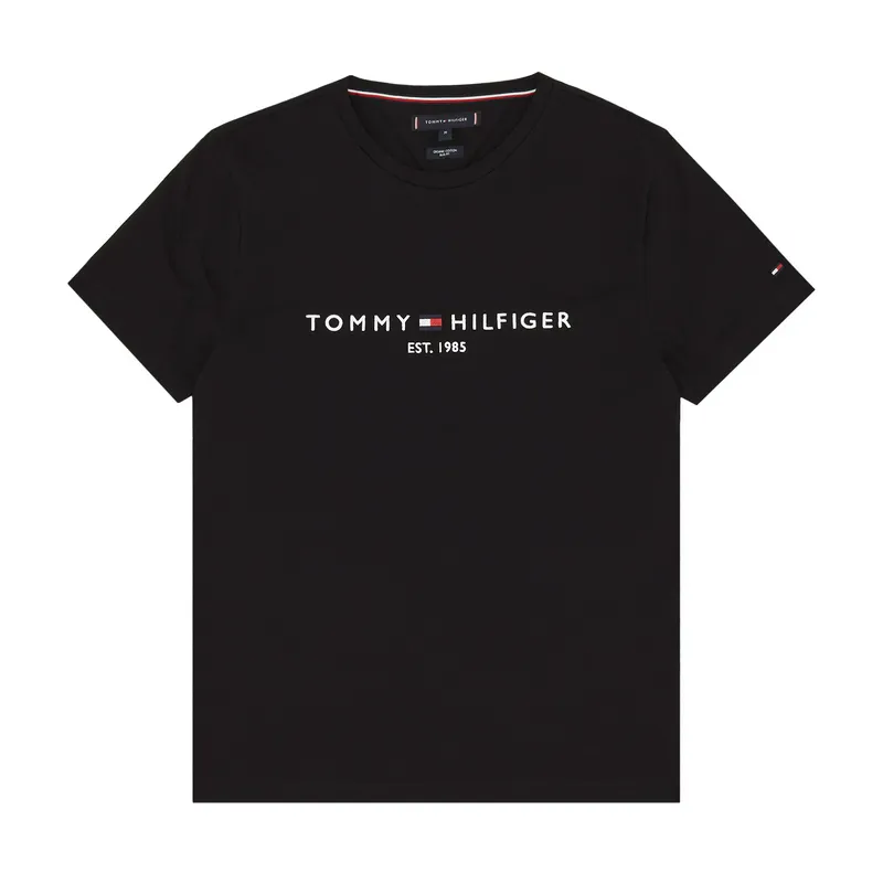 Футболка Tommy Hilfiger Core Tommy Logo Tee, черный, арт. TMMW0MW11465
