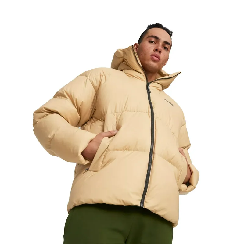 Куртка Puma Hooded Ultra Down Puffer, коричневый, арт. PM675383