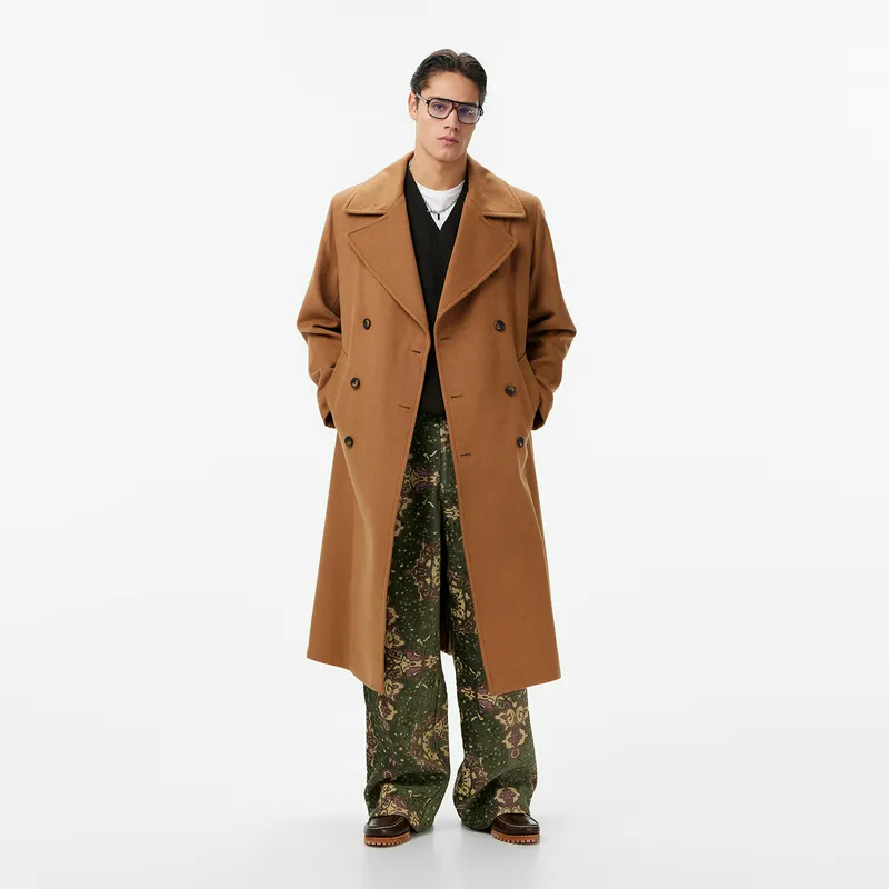Пальто Les Benjamins Trenchcoat, коричневый, арт. LB25FWCLAMUCA