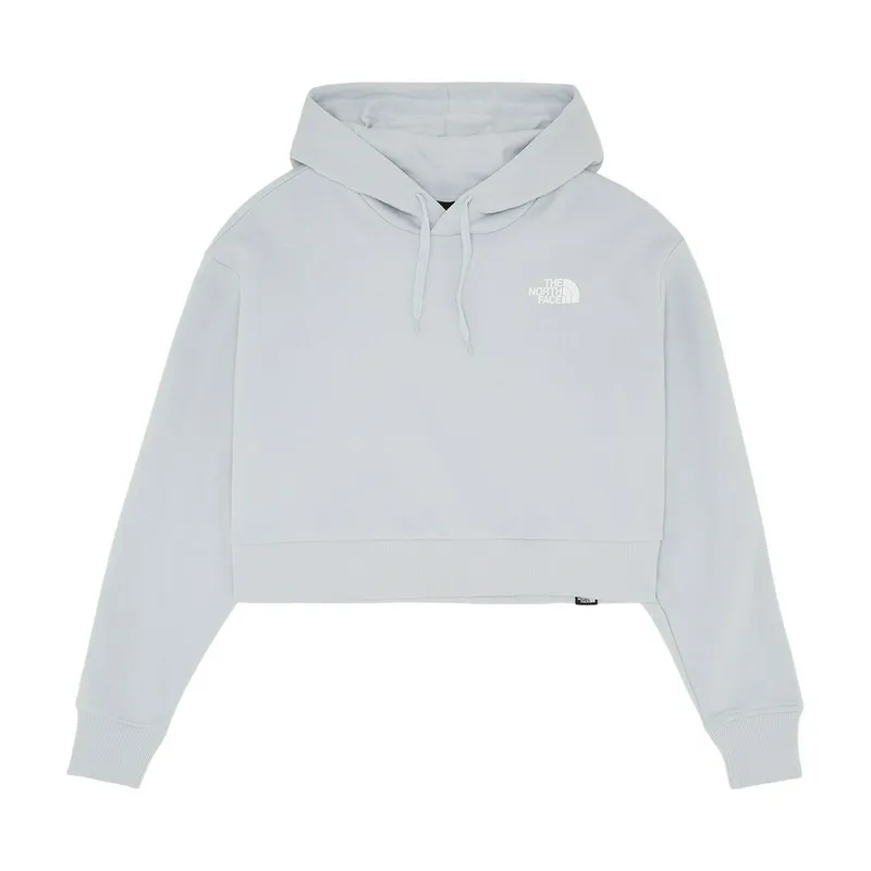 Толстовка The North Face укороченная, голубой, арт. NF0A5ICY