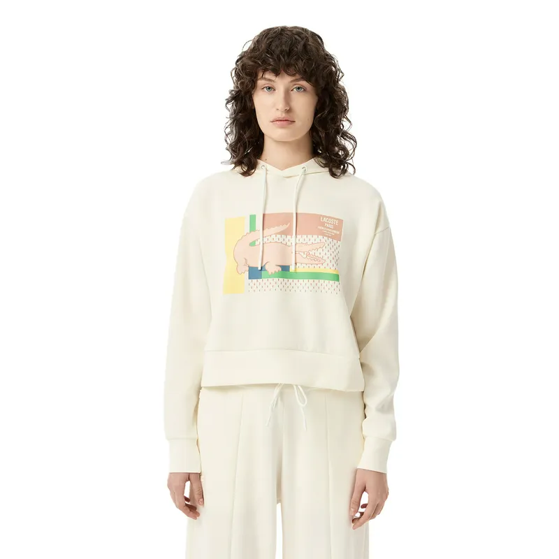Толстовка Lacoste, белый, арт. SF0514