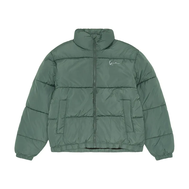 Куртка Karl Kani Signature Puffer, зеленый, арт. KKKM2330521