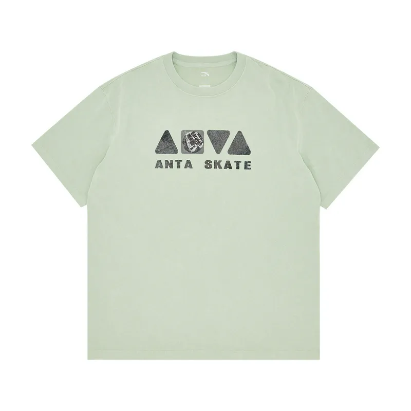 Футболка Anta SCRATCH SKATESS, зеленый, арт. AN852338128